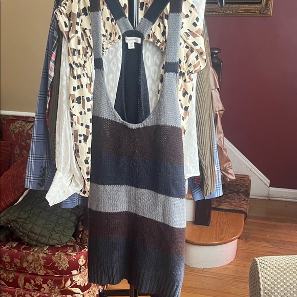 Mystree Tops - Mystree Multicolor Knit Tunic